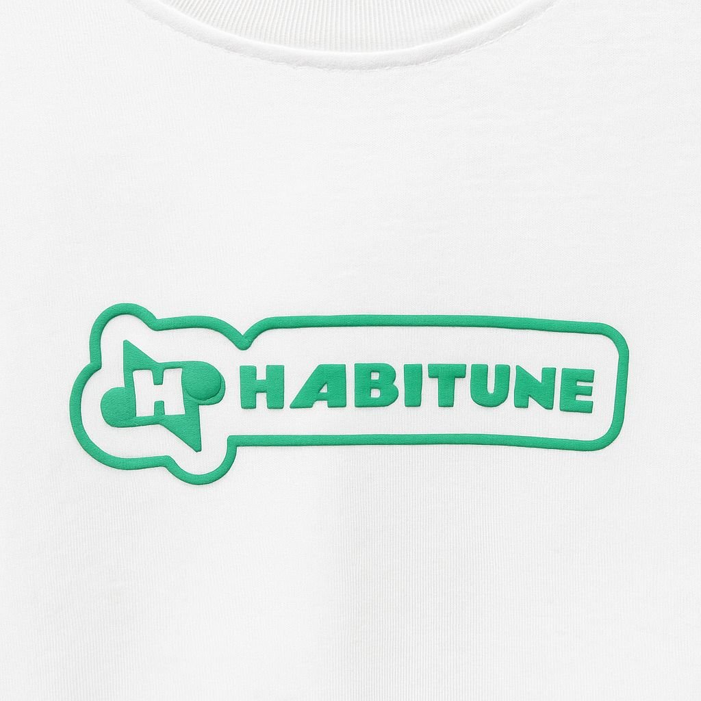 Palm Break White Oversized T Shirt